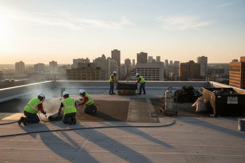 Tar Roof Installation